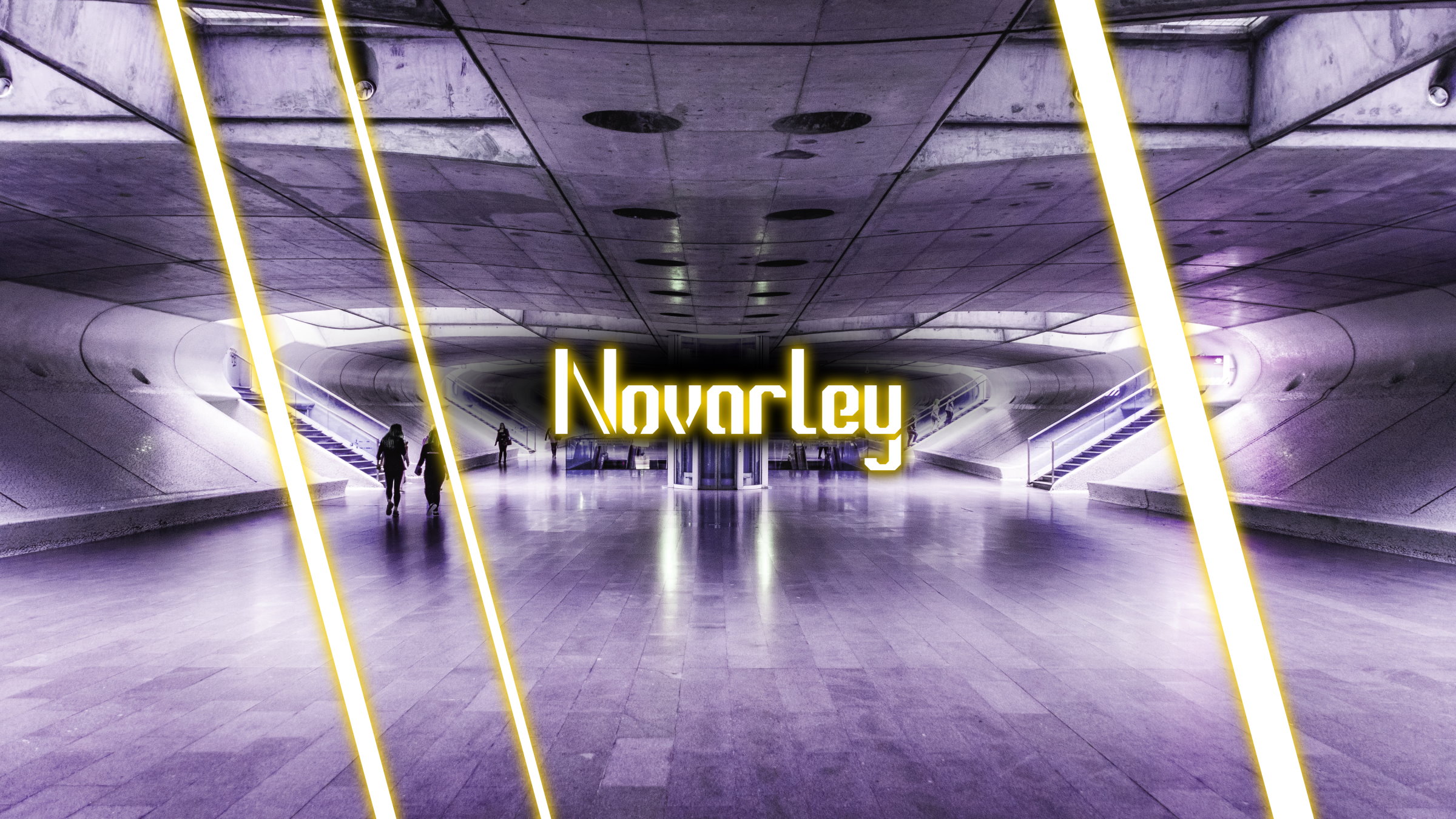 Novarley font image