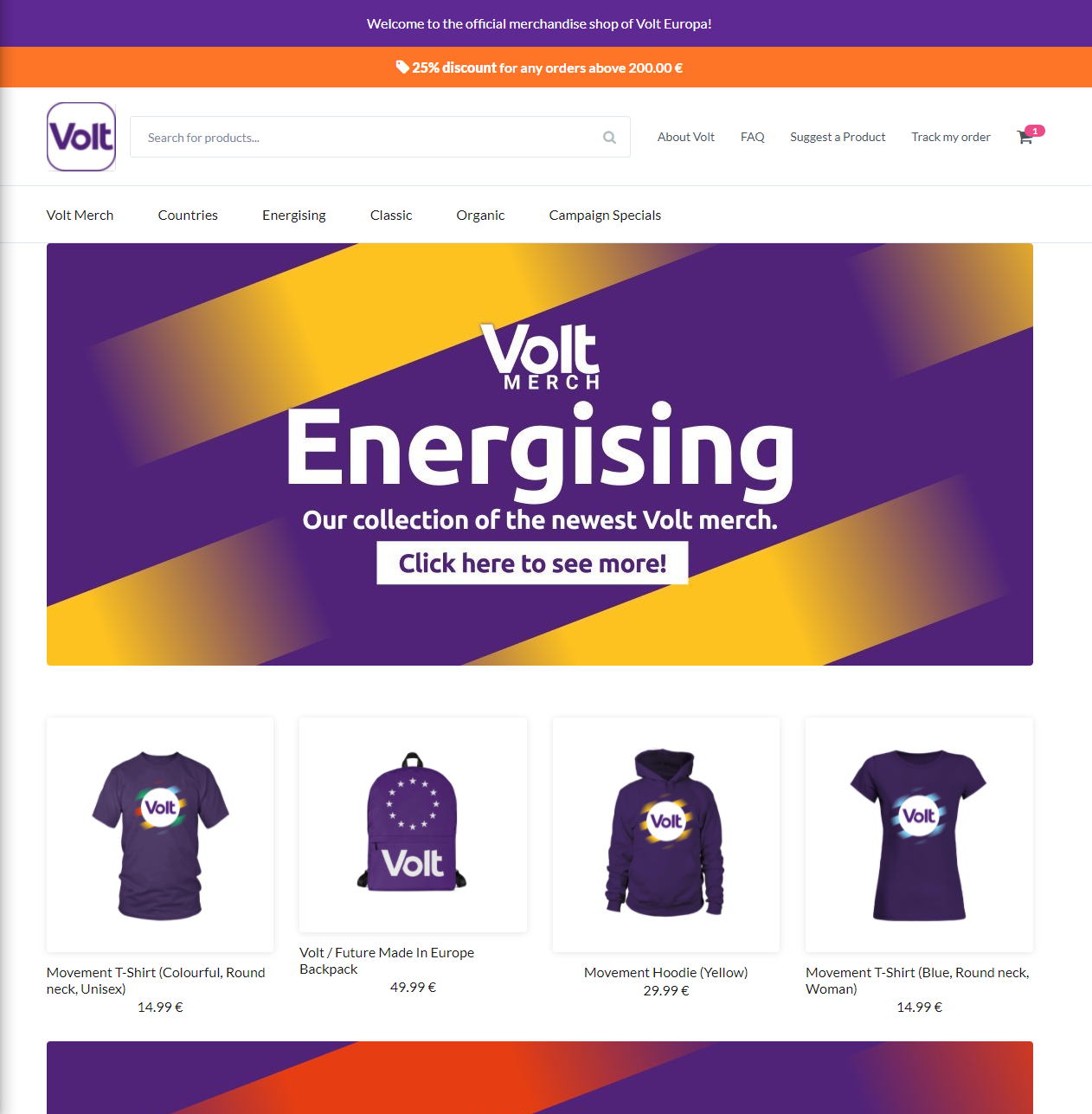 screenshot of voltshop.org